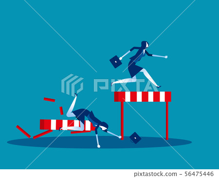 Competition business, Concept business vector 56475446