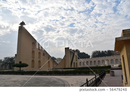 Jaipur, India, World Heritage Jantar Mantar, various forms of astronomical observation Jaipur, India, World Heritage Jantar Mantar, various forms of astronomical observation 56479248