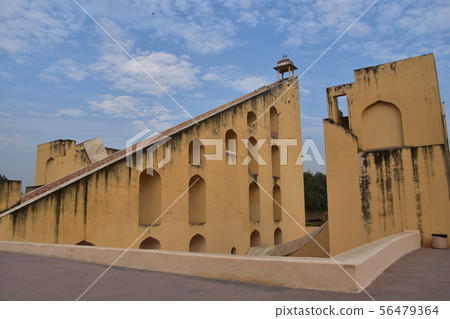 Jaipur, India, World Heritage Jantar Mantar, various forms of astronomical observation Jaipur, India, World Heritage Jantar Mantar, various forms of astronomical observation 56479364
