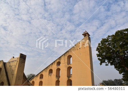 Jaipur, India, World Heritage Jantar Mantar, various forms of astronomical observation 56480311
