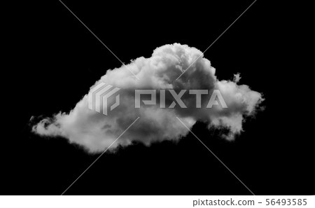 Clouds on black background 56493585