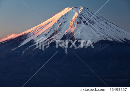 從Mitsubashi看到的富士山 56495867