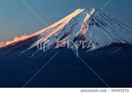 Mt. Fuji seen from Mitsubashi 56495870