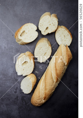 Homemade fresh sliced bread on table 56520029