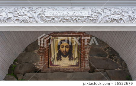The icon above the main entrance of the Solovetsky 56522679