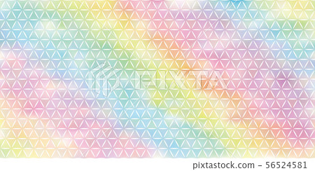 Brightly detailed abstract pastel vector triangle geometric background Brightly detailed abstract pastel vector triangle geometric background 56524581