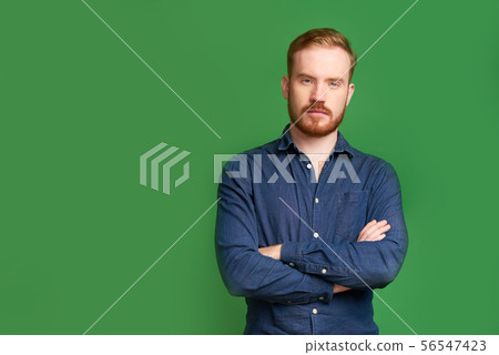 Attractive red-haired man Attractive red-haired man 56547423