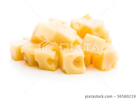 The cheese cubes. 56560219