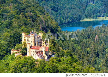 Hohenschwangau Castle near Fussen, Bavaria, 56571321