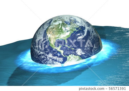 The future of the earth Destiny Ending current Tidal current Drifting 56571391