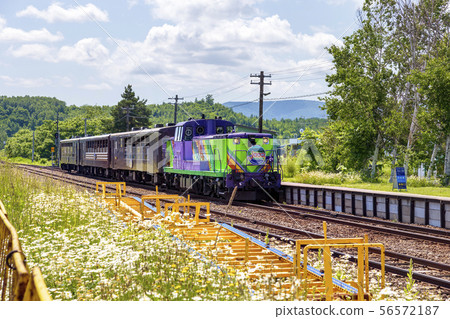 Biei Station (Biei Norocco June sunny day) 56572187