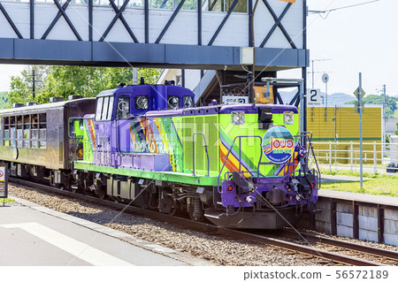 Biei Station (Biei Norocco June sunny day) 56572189