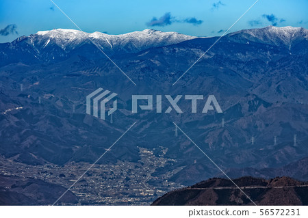 The mountains of Okuchichibu and Mt. The mountains of Okuchichibu and Mt. 56572231