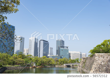 Osaka Business Park Buildings Building Blue Sky Osaka Business Park Buildings Building Blue Sky 56572312