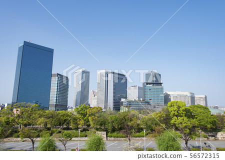Osaka Business Park Buildings Building Blue Sky Osaka Business Park Buildings Building Blue Sky 56572315