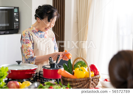 Grandma cooking Grandma cooking 56572789