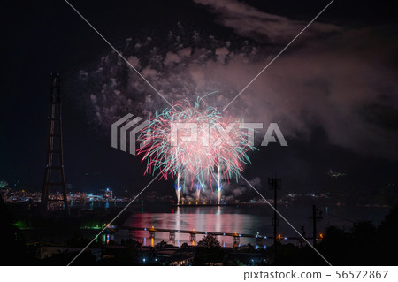 Fireworks at Oase Port Festival Fireworks at Oase Port Festival 56572867
