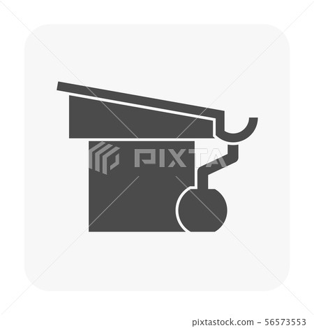 gutter drainage icon gutter drainage icon 56573553