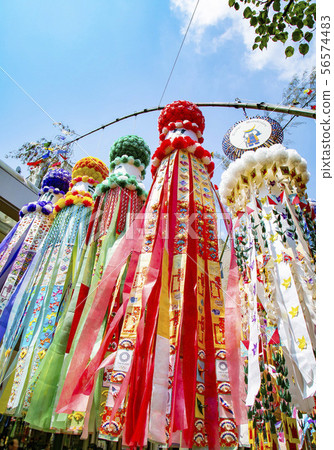 Sendai Tanabata Tanabata Festival - Stock Photo [56574483] - PIXTA