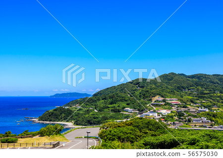 日落Sagame，Kakuriki通行證和Dezu Bunkamura，世界遺產長崎日落路[長崎市，長崎市，外海] 56575030