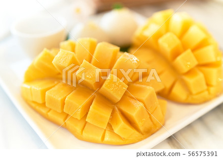 Ripe mango dessert Ripe mango dessert 56575391