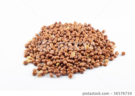 Peanut pile on white background. Peanut pile on white background. 56576739