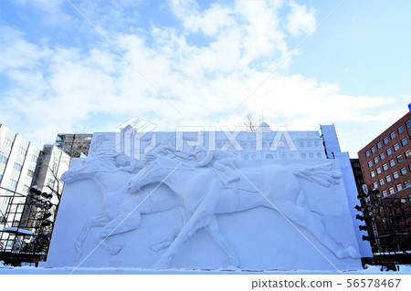 札幌雪祭大雪雕像 札幌雪祭大雪雕像 56578467