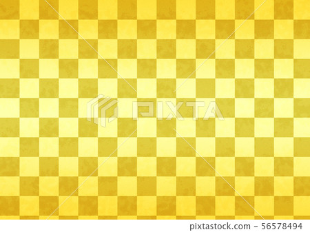 日本圖案：金色格子圖案 56578494