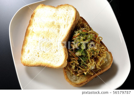 Yakisoba Bread Yakisoba Sandwich 56579787