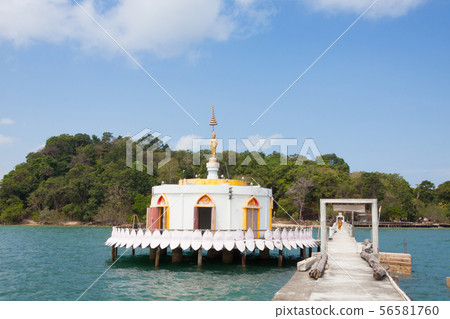 Temple in the sea 56581760