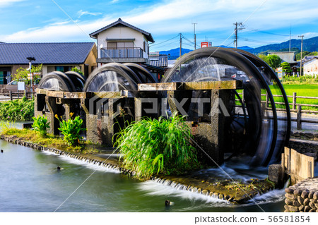 Asakura triple mural painting in operation [Asakura City, Fukuoka Prefecture] 56581854