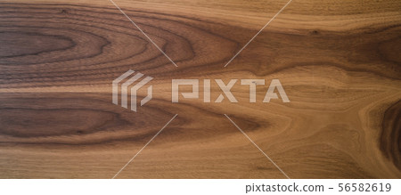 Black walnut wood texture from two boards oil finished 56582619
