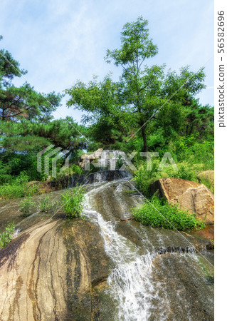 achasan waterfall in summer achasan waterfall in summer 56582696