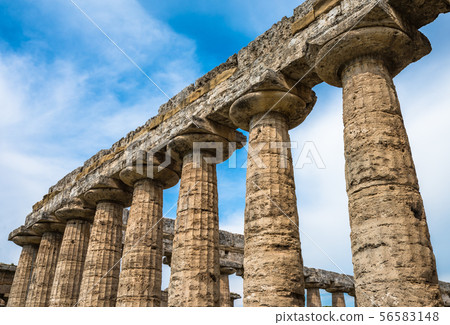 The Temple of Ceres or Athena at Paestum 56583148
