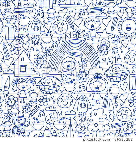 Time to adventure. Imagination creativity small children play nursery kindergarten preschool school Time to adventure. Imagination creativity small children play nursery kindergarten preschool school 56583298