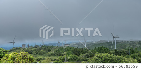 (Panorama) Windmill of Aoyama Plateau 56583559