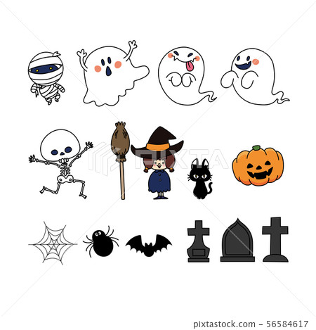 Halloween set A 56584617