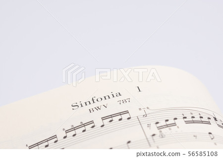 Music sheet material image white background 56585108