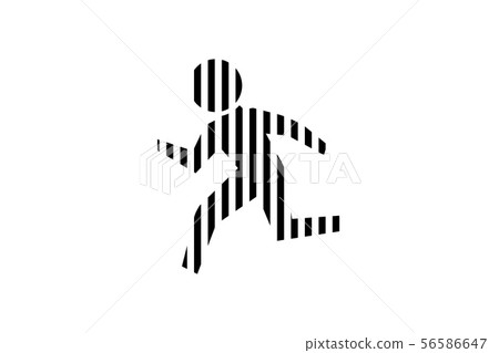 man icon on white background. design style. 56586647