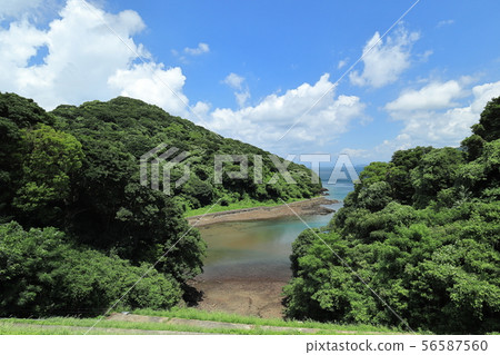 Scenery of Kurono Seto from the Kurono Seto Dandan Market Scenery of Kurono Seto from the Kurono Seto Dandan Market 56587560
