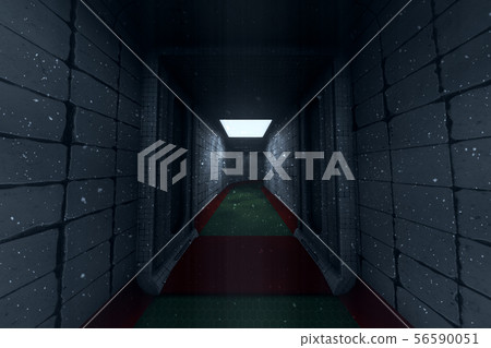 Nuclear Fallout Underground Shelter Corridor Sytem 56590051