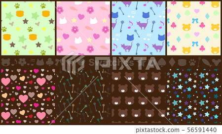 8 cute swatches - Stock Illustration [56591440] - PIXTA