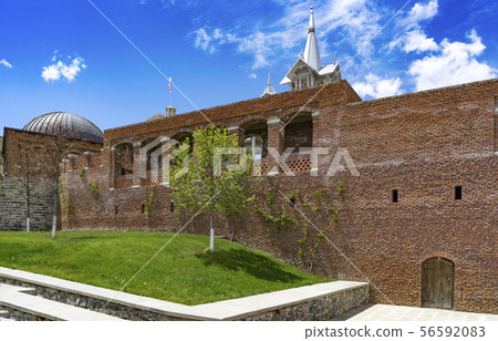 Brick Wall of the Castle, Rabati, Georgia 56592083