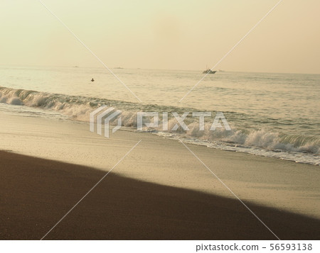 夏天清晨海 夏天清晨海 56593138