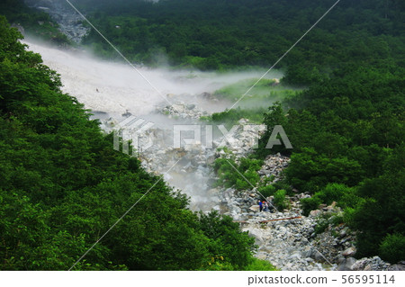 通往Kasugatake，北阿爾卑斯山的小池Shindo 56595114