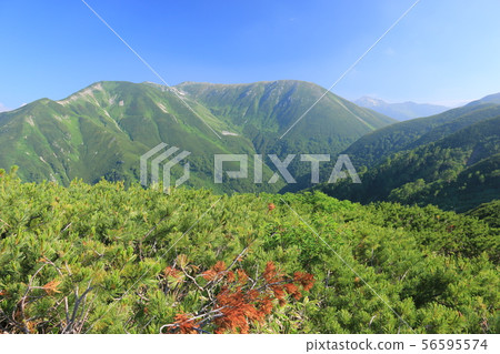 通往北阿爾卑斯山的春日岡路,從垂直跑道俯瞰Sorokudake。 通往北阿爾卑斯山的春日岡路,從垂直跑道俯瞰Sorokudake。 56595574