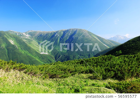 通往北阿爾卑斯山的春日岡路,從垂直跑道俯瞰Sorokudake。 通往北阿爾卑斯山的春日岡路,從垂直跑道俯瞰Sorokudake。 56595577