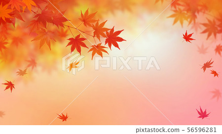 Background-Japanese-Japanese style-Japanese pattern-Japanese paper-Autumn leaves-Autumn 56596281