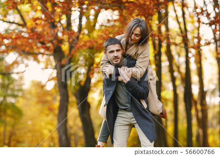 couple in the park couple in the park 56600766