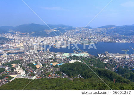 [Nagasaki Prefecture] Nagasaki city seen from Inasayama summit observatory 56601287